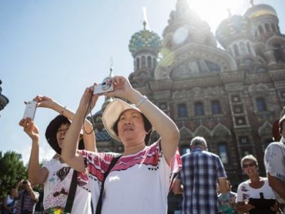 Китайские туристы в Петербурге. Фото: Новости Приморского района Санкт-Петербурга